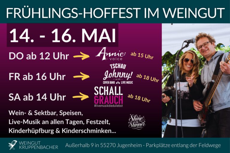 Frühlingsfest live-Bands 2026 HP